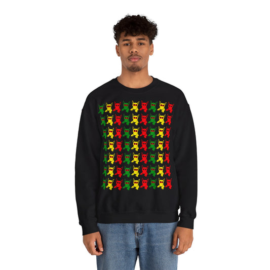 ROCKDOG420 - Crew Sweatshirt RASTA