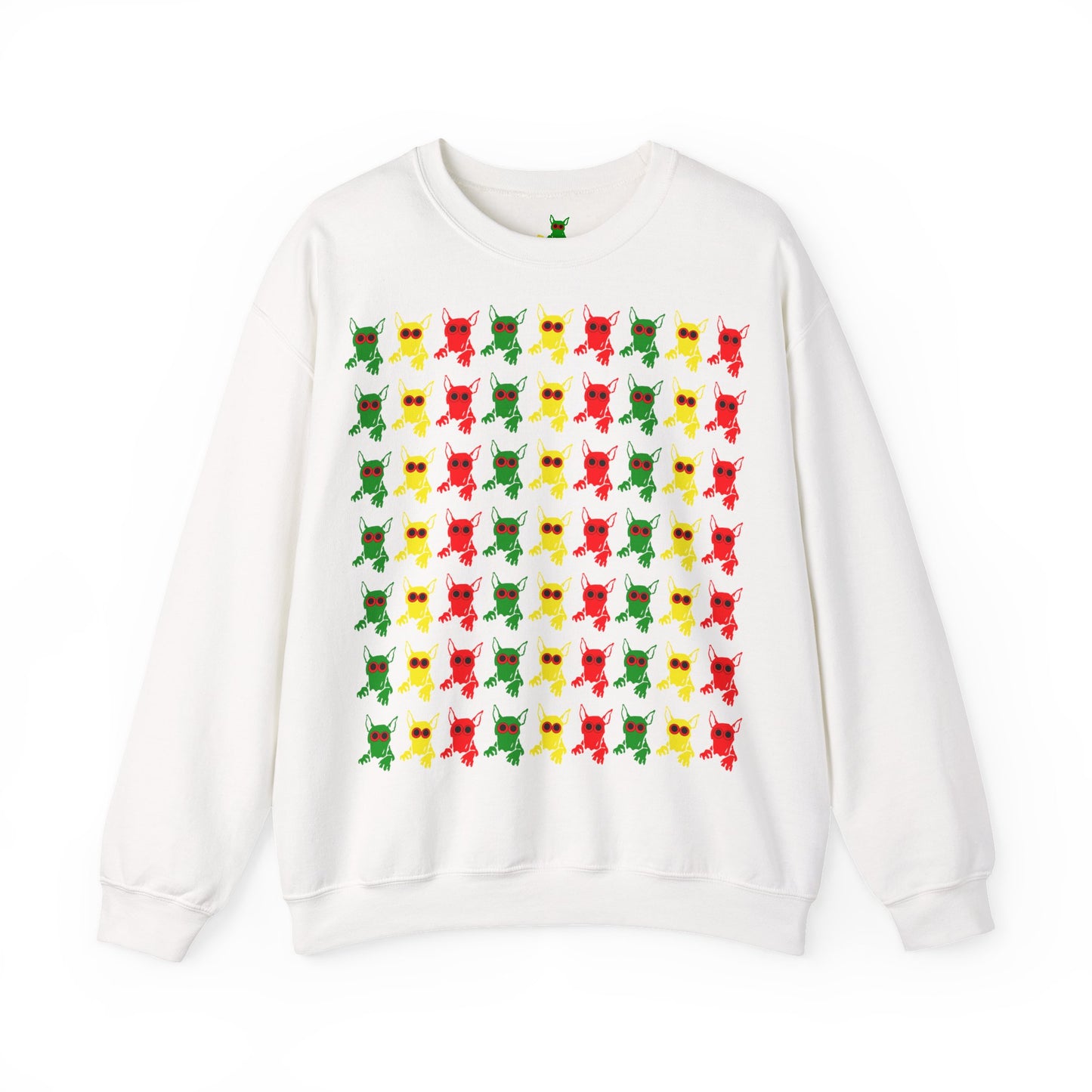 ROCKDOG420 - Crew Sweatshirt RASTA