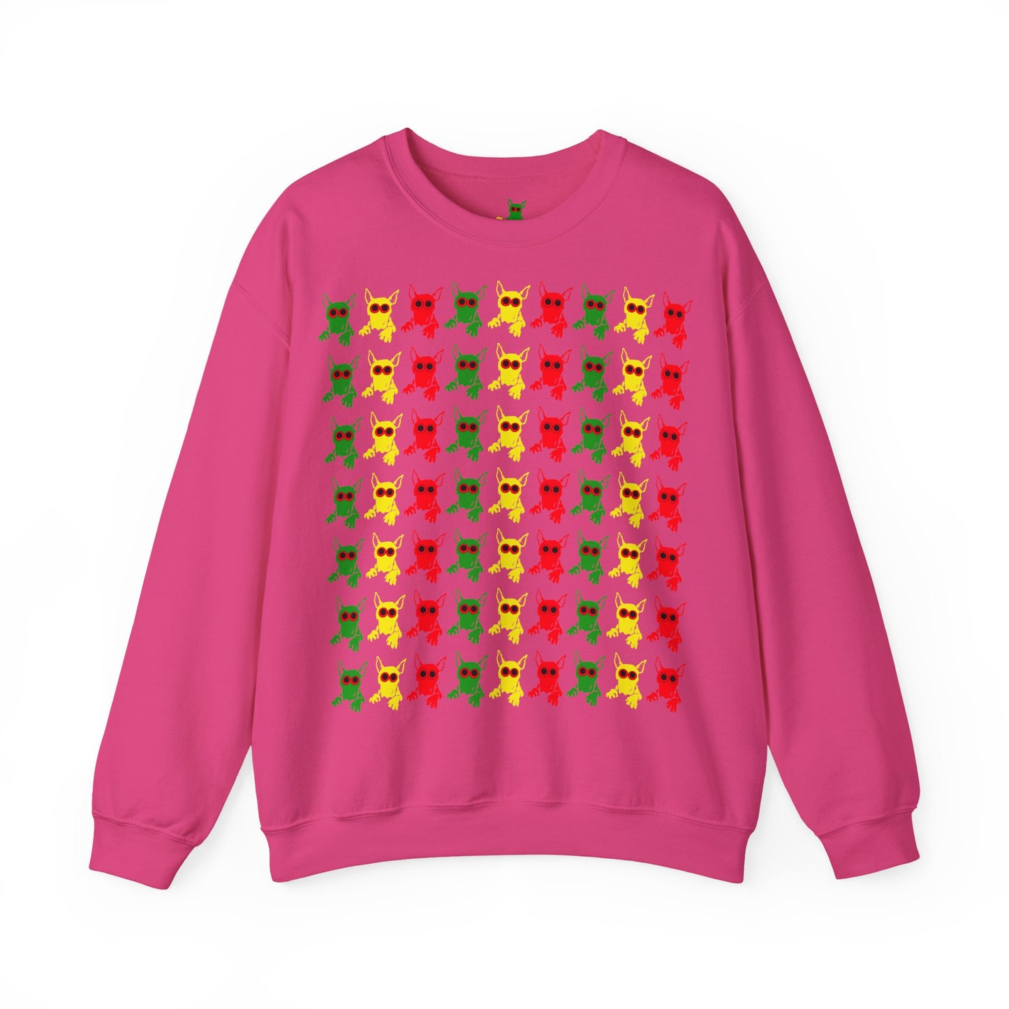 ROCKDOG420 - Crew Sweatshirt RASTA