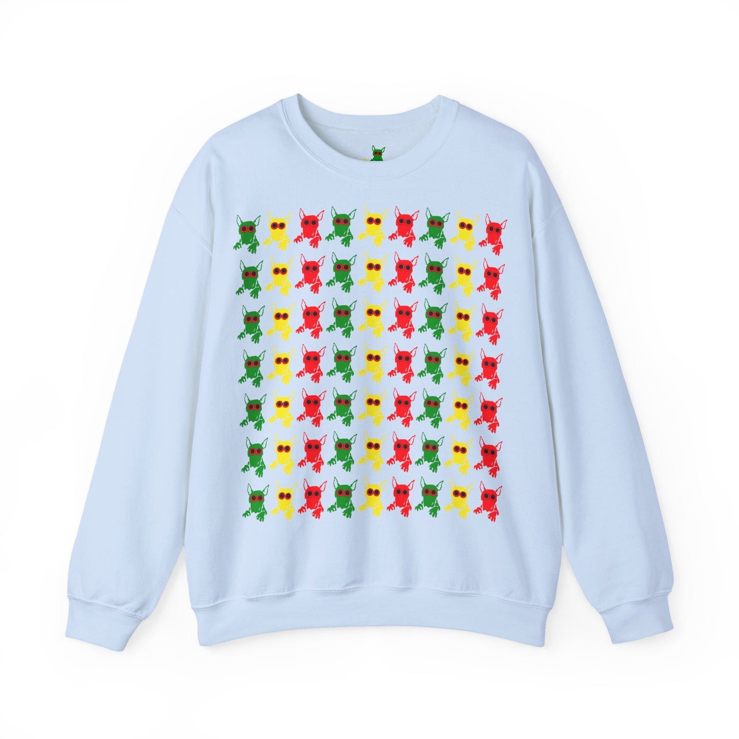 ROCKDOG420 - Crew Sweatshirt RASTA