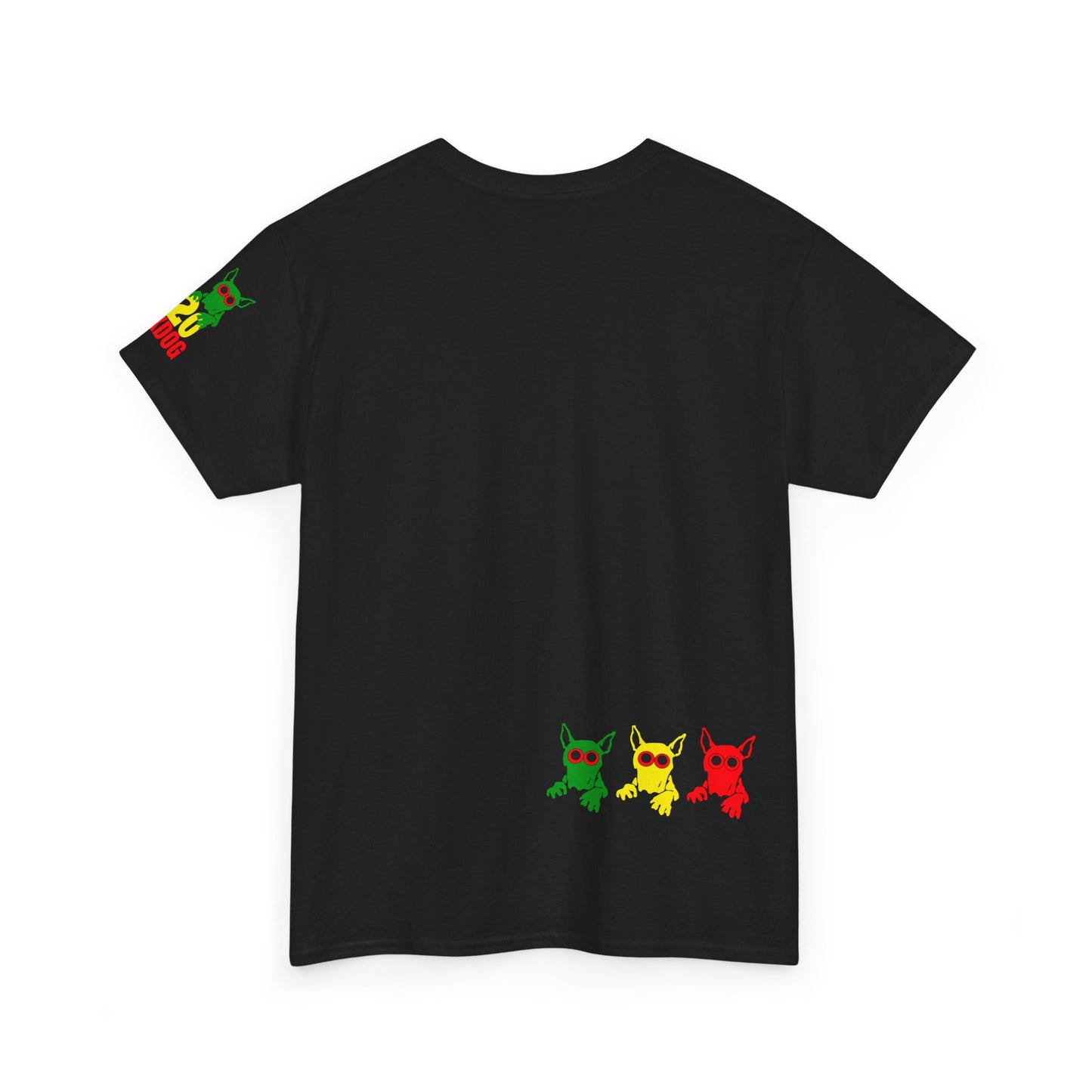 ROCKDOG420 - Crew T‑Shirt RASTA
