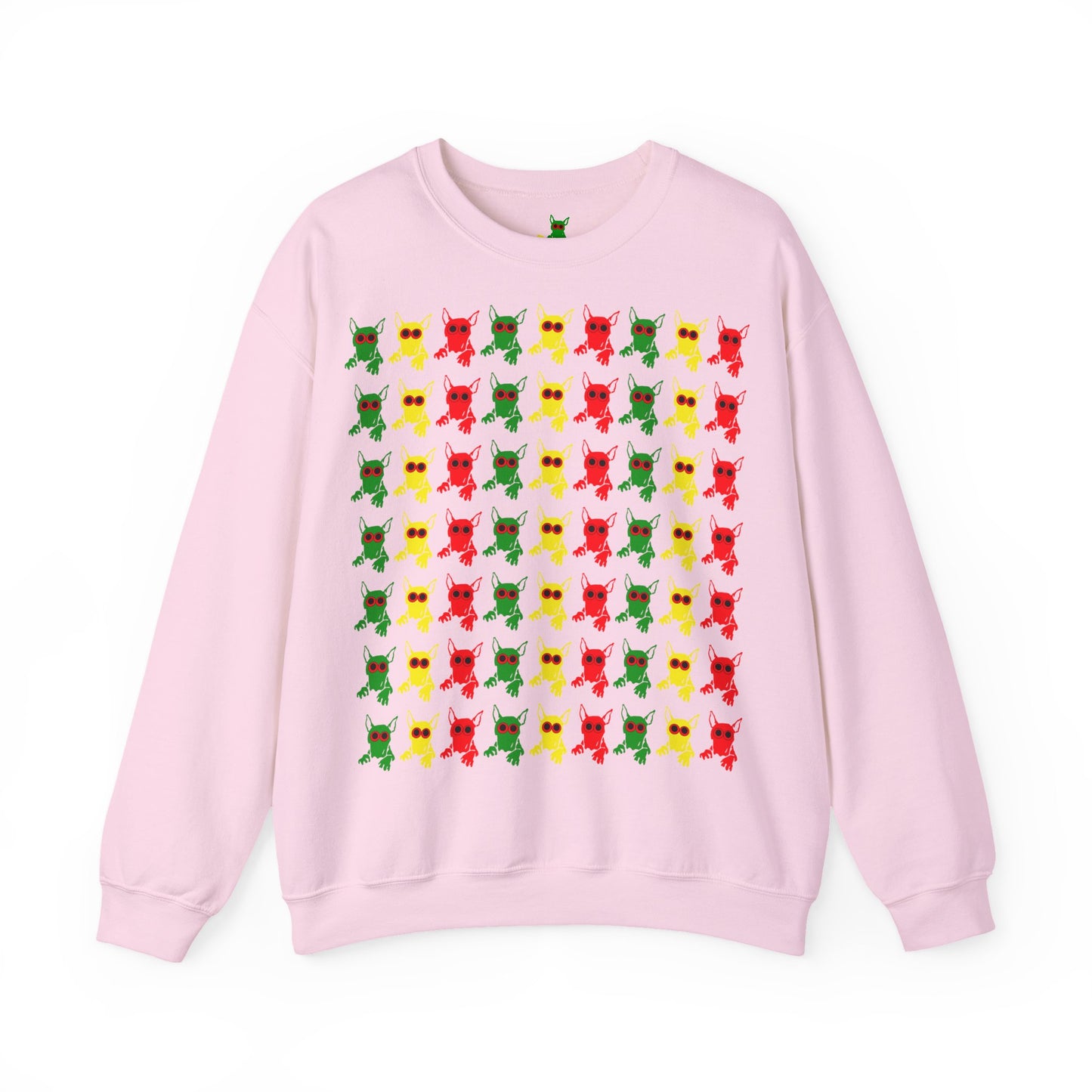 ROCKDOG420 - Crew Sweatshirt RASTA