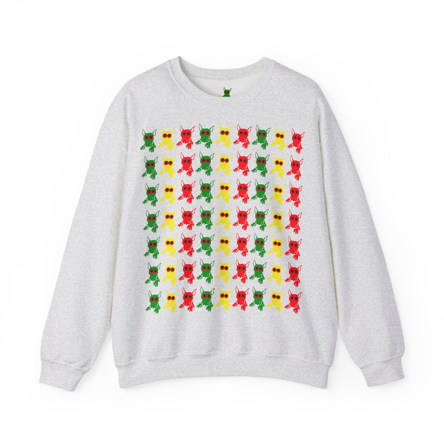 ROCKDOG420 - Crew Sweatshirt RASTA