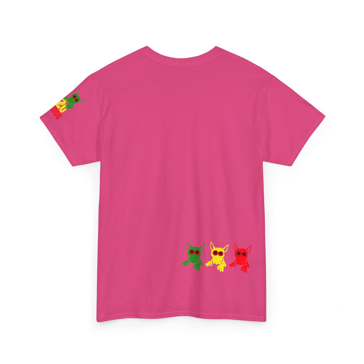 ROCKDOG420 - Crew T‑Shirt RASTA