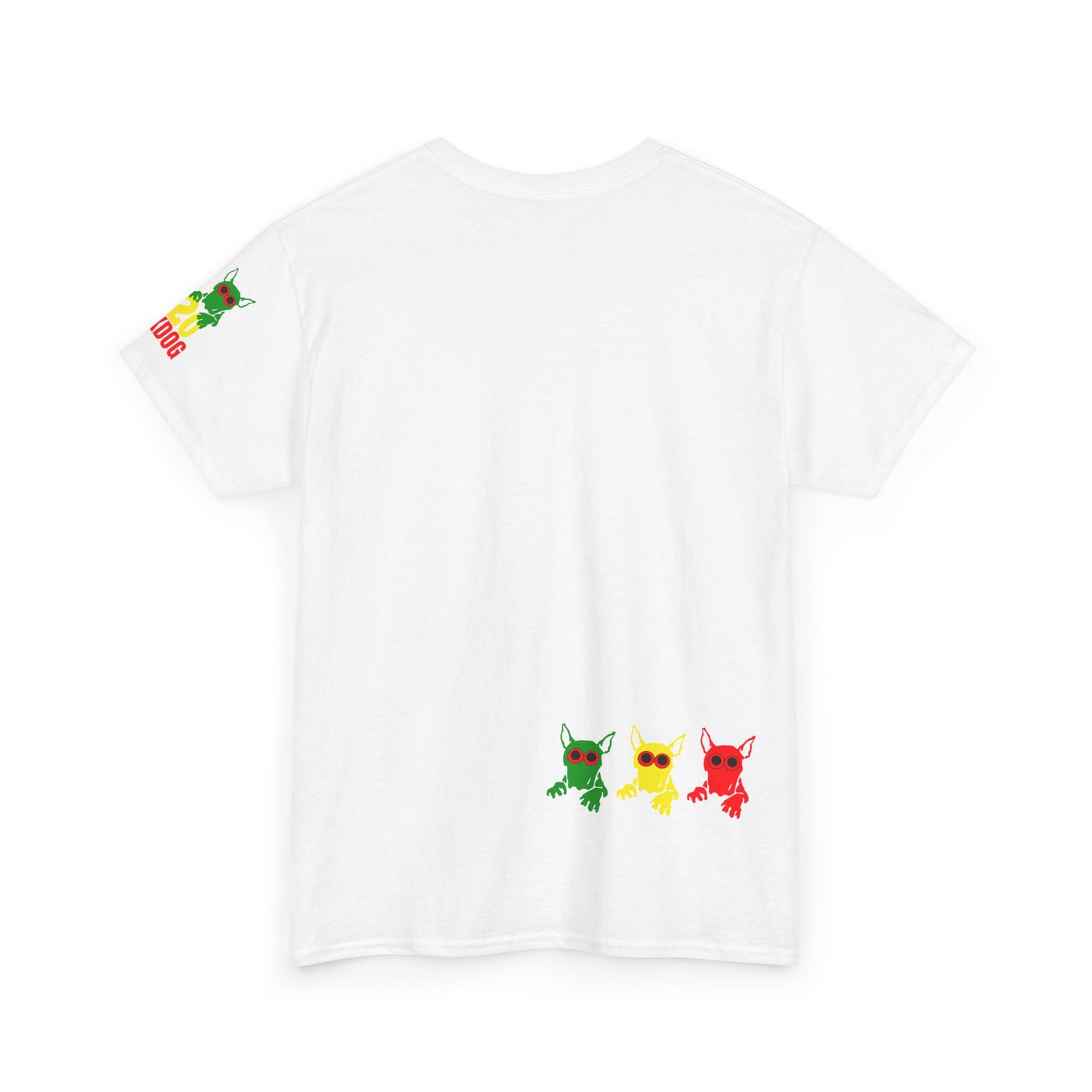 ROCKDOG420 - Crew T‑Shirt RASTA