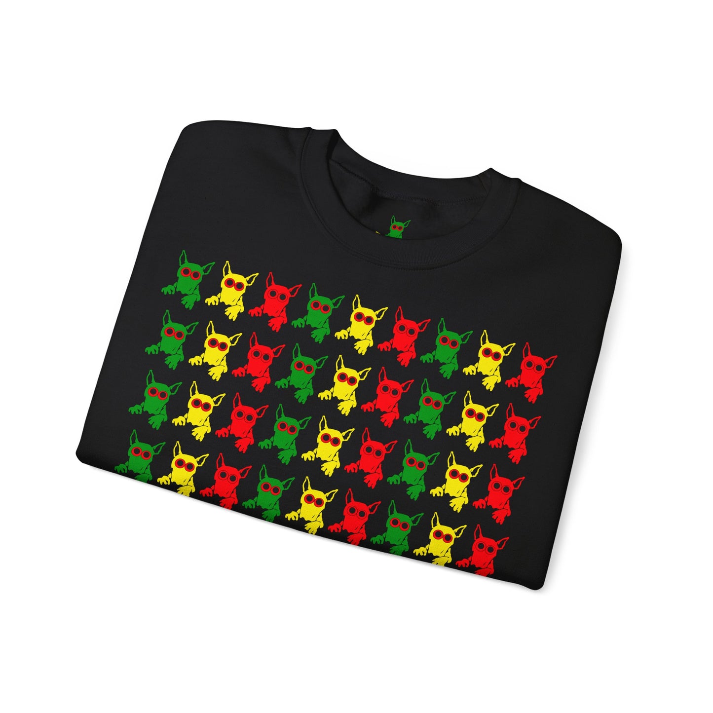 ROCKDOG420 - Crew Sweatshirt RASTA