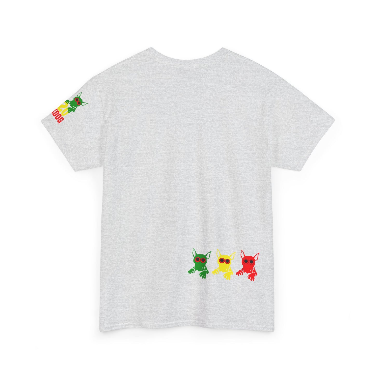 ROCKDOG420 - Crew T‑Shirt RASTA