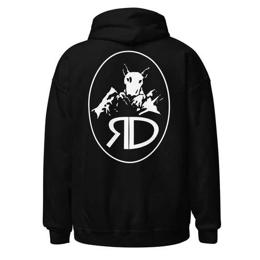 ROCKDOG420 Classic Hoodie black back – cycling streetwear Neufahrn Bavaria
