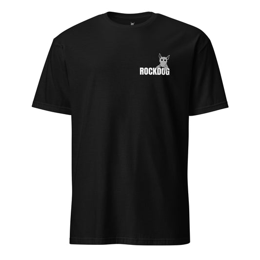 ROCKDOG420 Classic T-Shirt black front – cycling streetwear Neufahrn Bavaria
